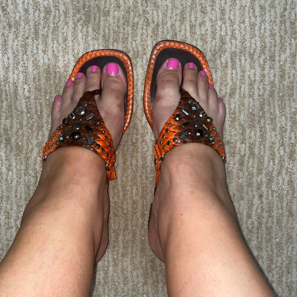 Prada Shoes - Prada Crystal Embellishment sandals 40IT 10US